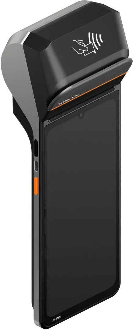 POS Sunmi Terminal V3H A13 GMS 4/64 NFC eSIM Finger SS1104 2+8MP