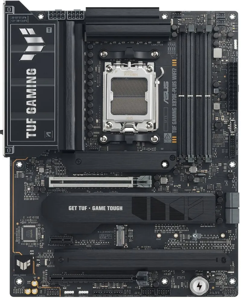 Placa de Baza Asus TUF GAMING X870E-PLUS WIFI7 AMD X870E Socket AM5 ATX