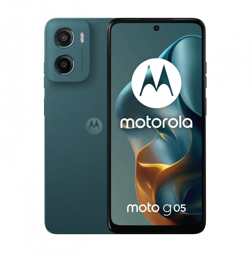Smartphone MOTOROLA moto g05 16.9 cm (6.67") Dual SIM Android 15 4G USB Type-C 4 GB 128 GB 5200 mAh Green