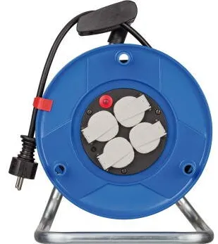 Brennenstuhl Cable Reel "Garant", 25m, Black/Blue/Grey
