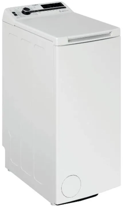 WHIRLPOOL Masina de spalat rufe cu incarcare verticala Whirlpool TDLRBX6252BSEU, 6 kg, 1200 rpm, Tehnologia al-6lea Simt, Clasa B, Motor Inverter ZEN, Display digital, Alb