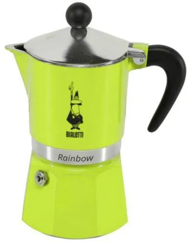 Cafetiera BIALETTI RAINBOW 3TZ verde