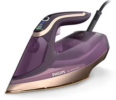 Philips Fier de calcat cu abur Azur 8000 Series DST8040/30, 3000W, 80g/min, Lilac