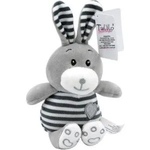 TULILO Jucarie Plush Striped cuddles - Rabbit 26 cm 9152