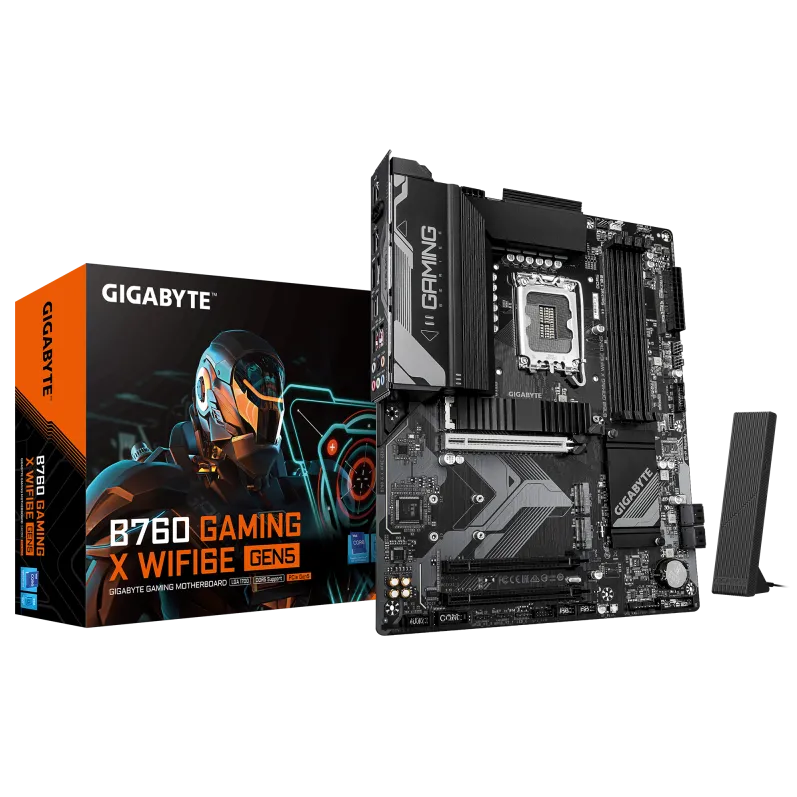 Placa de Baza GIGABYTE B760 GAMING X WIFI6E GEN5