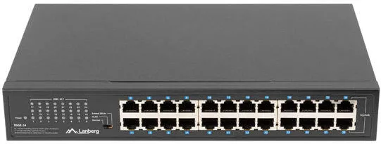 Switch LANBERG RSGE-24 Rack 19"  (24-port, 1Gb)