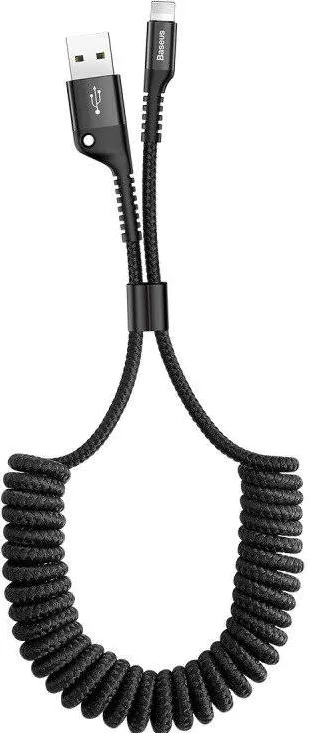 Cablu de Date Baseus Lightning 1m 2A - Negru