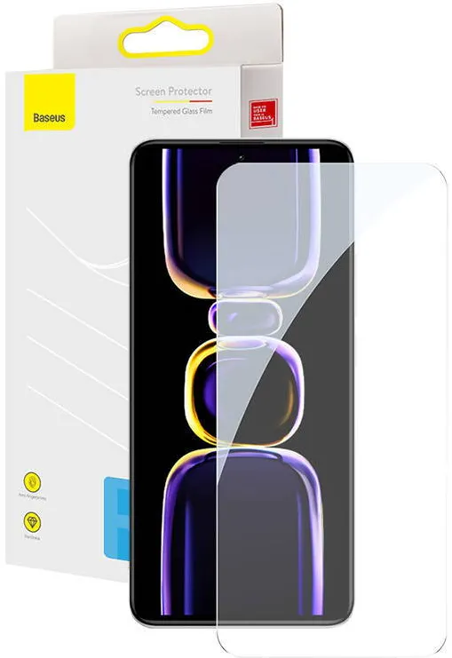 Baseus Szkło hartowane przezroczyste dla Redmi K60/K60 Pro Baseus