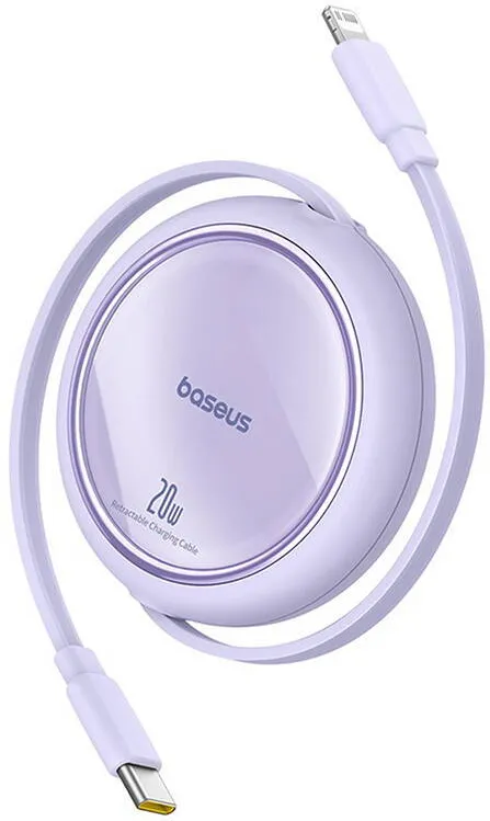 Baseus USB Cable Baseus Free2Pull USB-C to iP 20W 1m (purple)