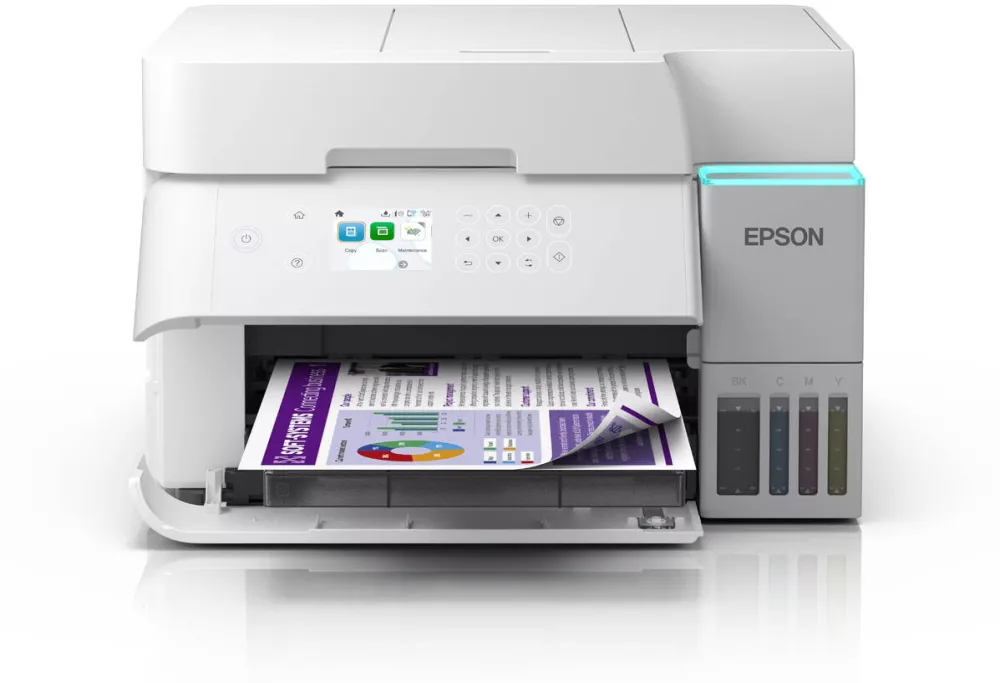 Imprimanta multifunctionala Epson EcoTank L6376, InkJet CISS, Color, Format A4, Duplex, Retea, Wi-Fi