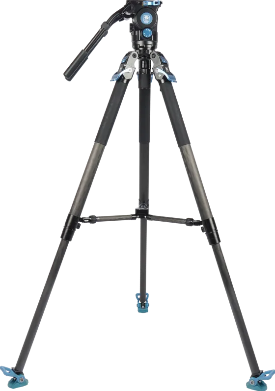 SIRUI Pro Video Tripod Kit Rapid SVT-75 Pro + Fluid Head SVH15