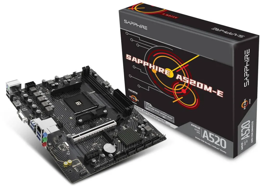 Placa de Baza SAPPHIRE A520M-E