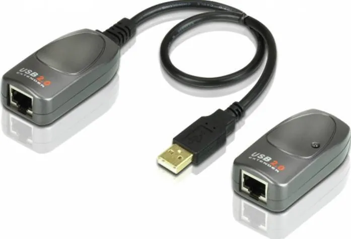 Adaptor ATEN UCE260-A7-G UCE260 USB 2.0 Extender via Cat.5/5e/6 cable up to 60meters
