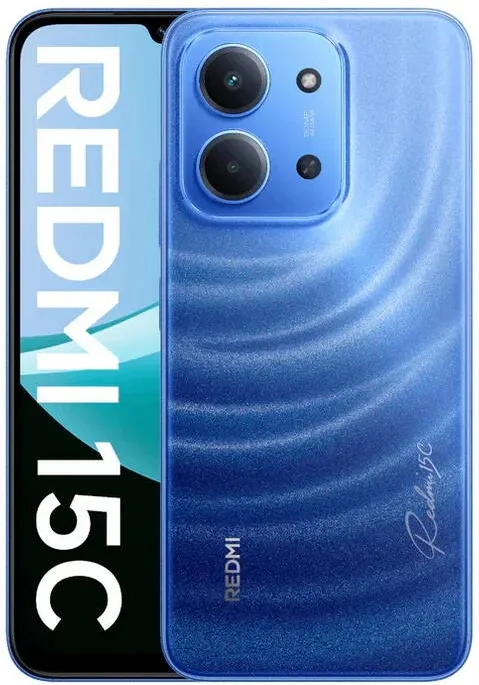 Smartphone Xiaomi Redmi 15C 4G (Moonlight Blue) Dual SIM 6.9" IPS LCD 720x1600/2.0GHz&1.8Ghz/128GB/4GB RAM/Android13/4G,MZB0LBTEU