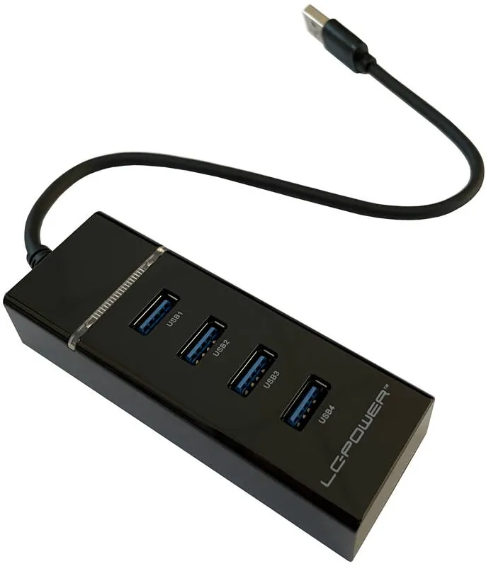 Docking Station LC-Power USB 3.0 2-Bay 2,5"/3,5"HDD/SSD+3xHub
