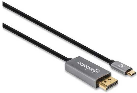 Adaptor MANHATTAN 8K@60Hz USB-C la DisplayPort 1.4 Adapter 3m