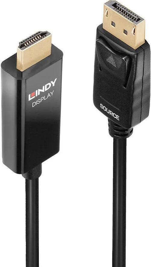 Adaptor Lindy 1m DisplayPort an HDMI Adapter cu HDR