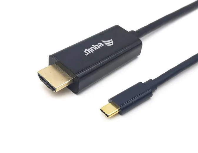 Adaptor EQUIP USB-C -> HDMI 4K30Hz 1.00m Negru