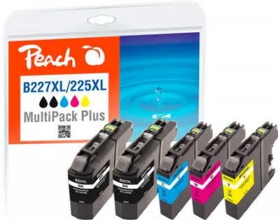 Cartus Compatibil Peach Inlocuitor Pentru Brother LC-227XLVALBP MultiPackPlus REM,KOM
