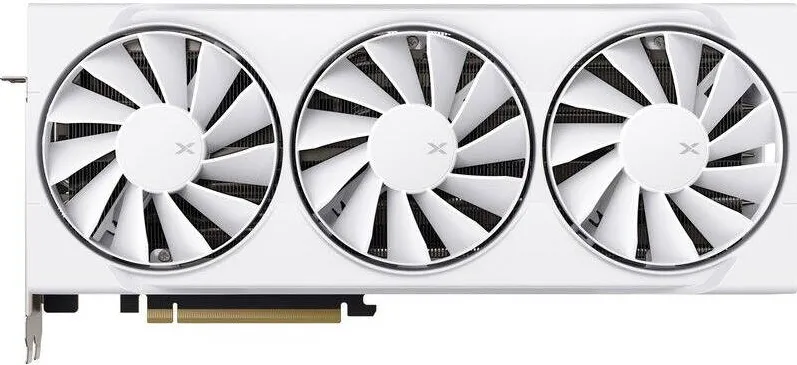 Placa Video XFX Radeon RX 9070 Swift OC Triple Fan Gaming Edition White 16GB DDR6 256-bit