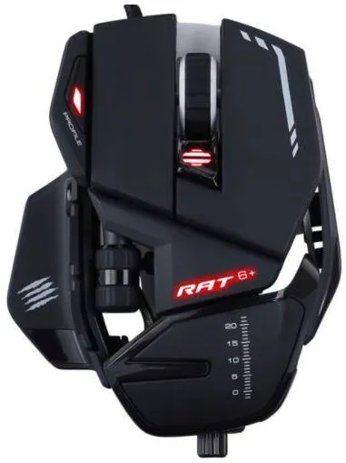 Mouse MadCatz R.A.T. 6+ Black Optical Gaming