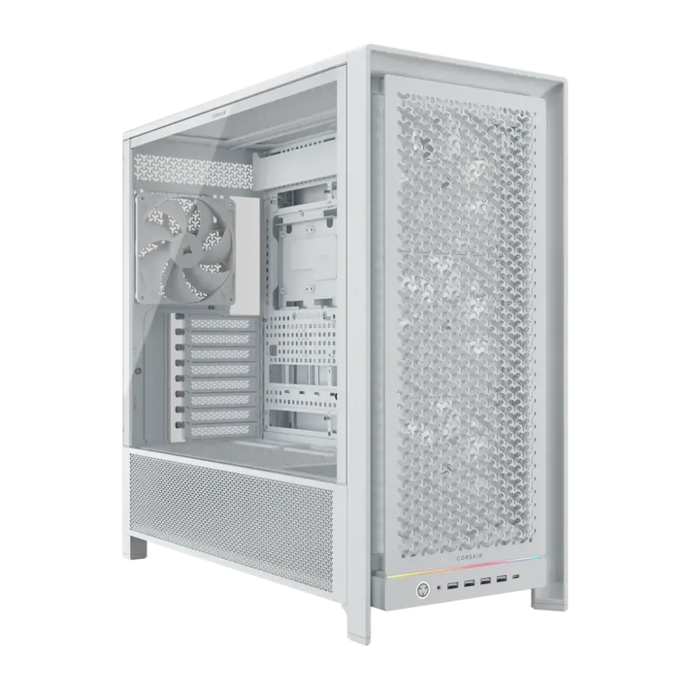 Carcasa PC Corsair FRAME 5000D RS, High-Airflow, Mid-Tower, ATX, Alb