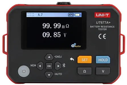 Uni-t MULTIMETRU DIGITAL REZISTENTA BATERIE UT677A+