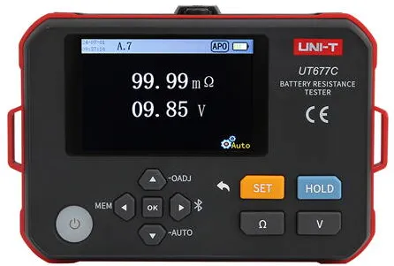 Uni-t MULTIMETRU DIGITAL REZISTENTA BATERIE UT677C