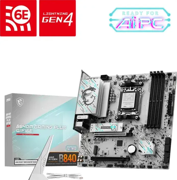 Placa de Baza MSI B840M GAMING PLUS WIFI6E
