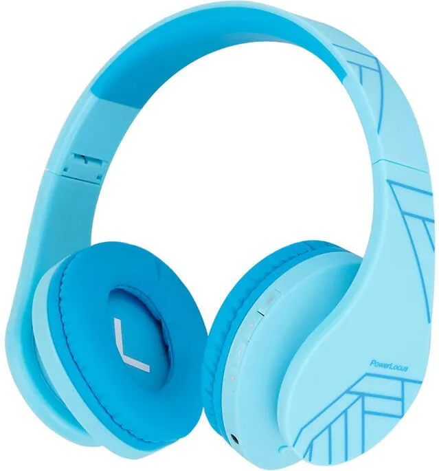 Casti Over-Head PowerLocus Wireless Headphones for kids PowerLocus P2 (blue)