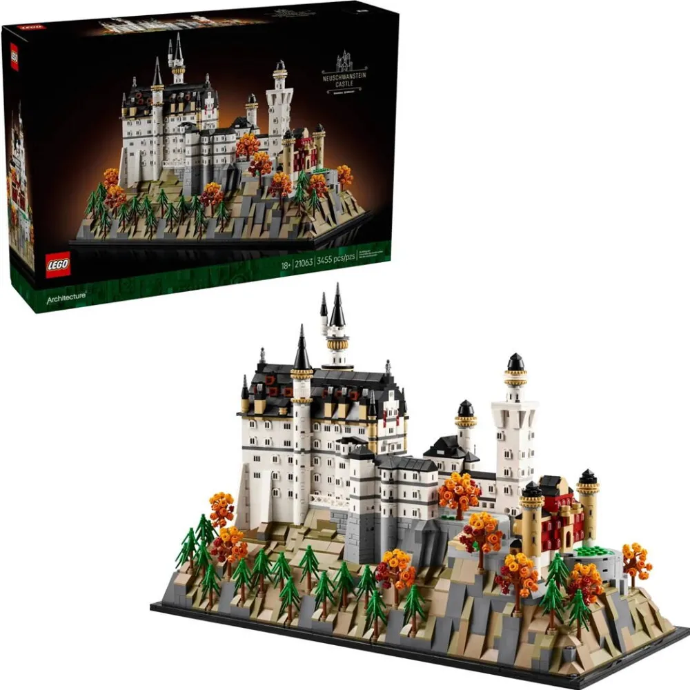 LEGO ARCHITECTURE 21063 Neuschwanstein Castle