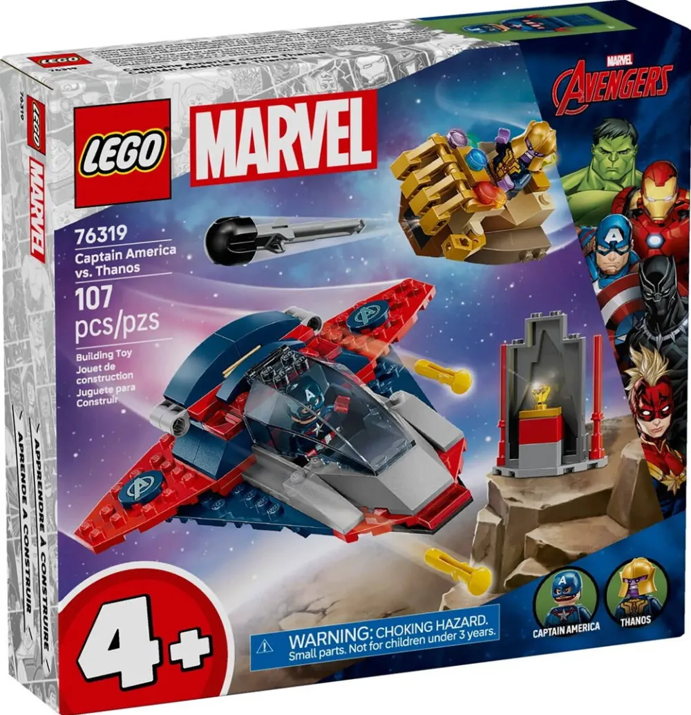 LEGO MARVEL 76319 Captain America vs Thanos