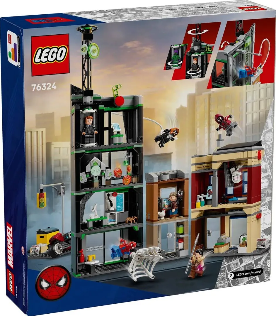LEGO MARVEL 76324 Spider-Man vs. Oscorp
