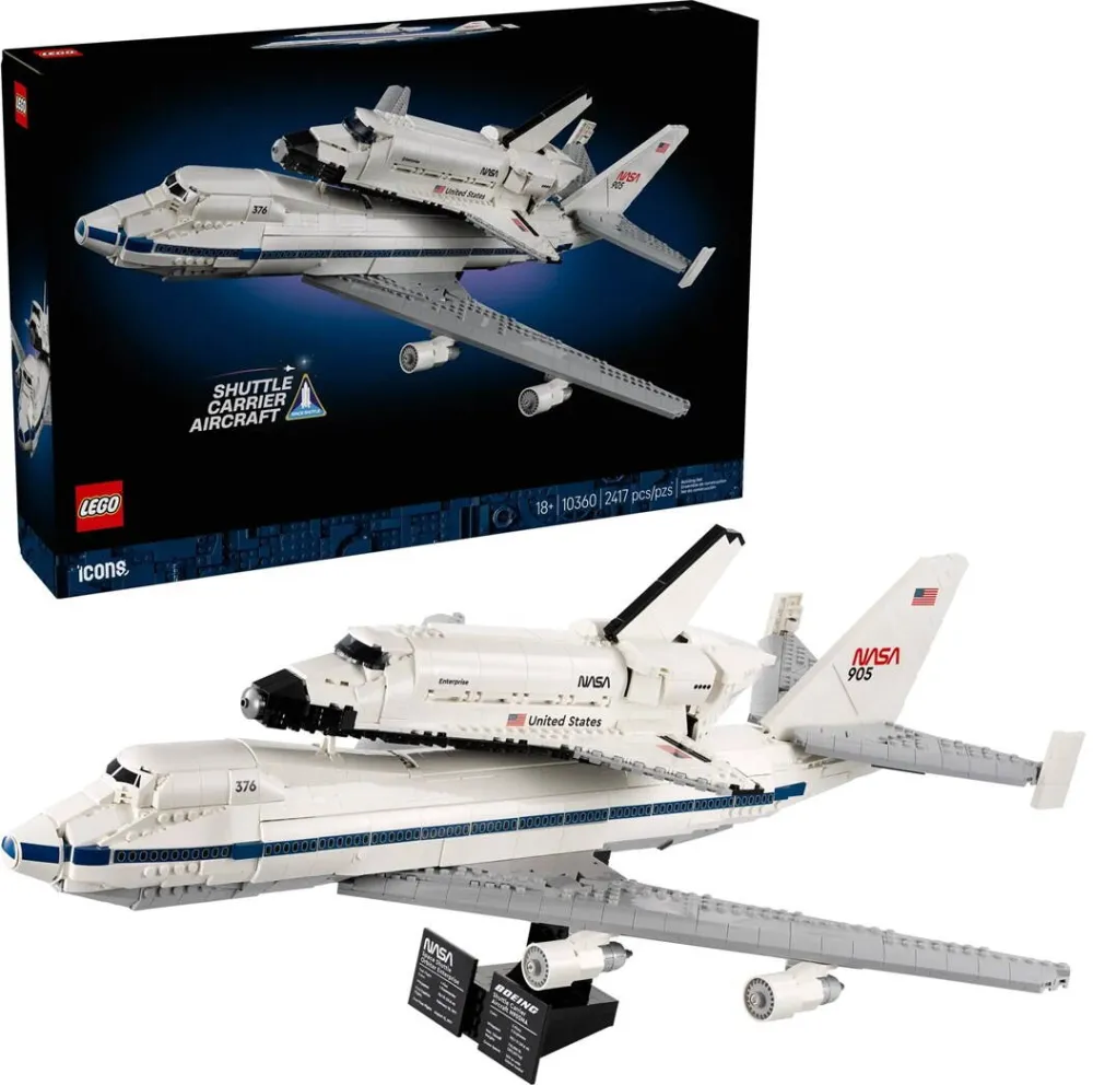 LEGO ICONS 10360 Shuttle Carrier Aircraft