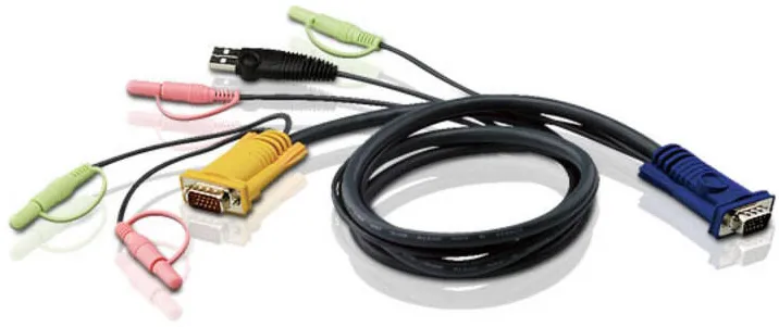 Cablu ATEN CABLE HD15M/USBM/SP/SP-SPHD15M; 1.8M