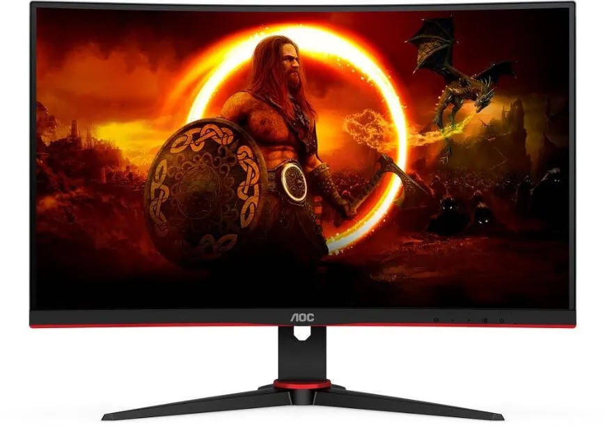 Monitor AOC Gaming C27G2E Curbat 27 inch FHD VA 1 ms 165 Hz