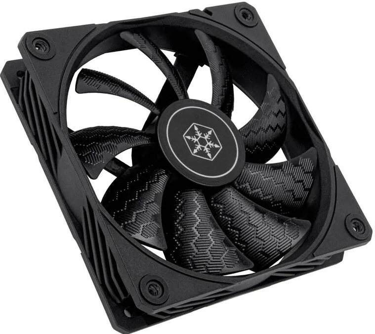 Silverstone Ventilator Shark Force, 120 mm - negru