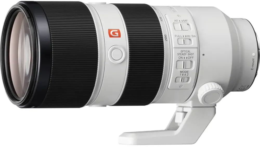 Obiectiv/Accesoriu Sony montura FE, 70-200mm F2.8 OSS GM, Alb