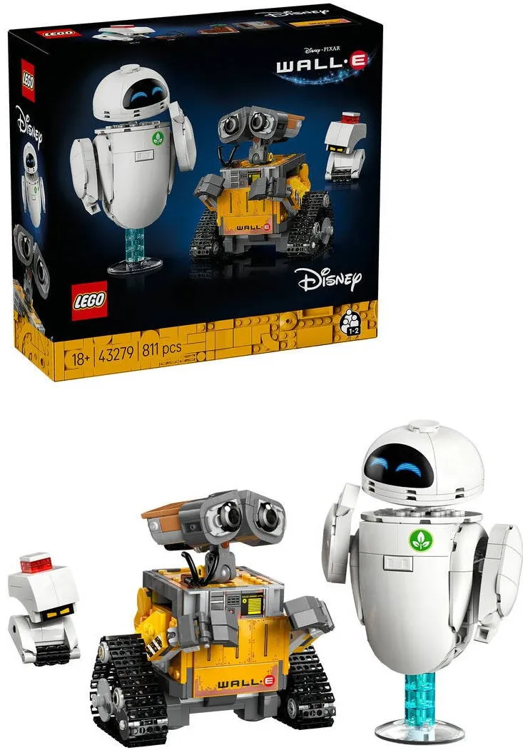 LEGO Disney Pixar - WALL-E si EVE 43279, 811 piese