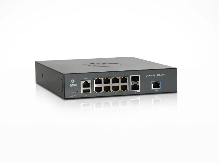 Switch Cambium Networks cnMatrix EX1010-P   8*RJ45 2*SFP   75W PoE