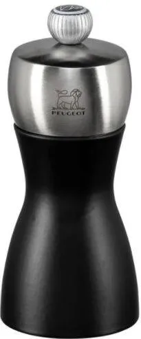 Peugeot FIDJI rasnita de sare, lemn de fag negru mat 12 cm