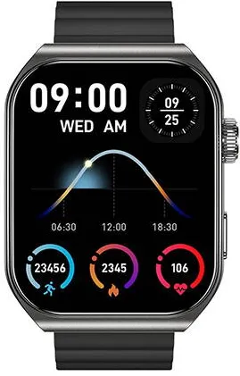 Smartwatch Generic SMARTWATCH SWM-300 - NEGRU