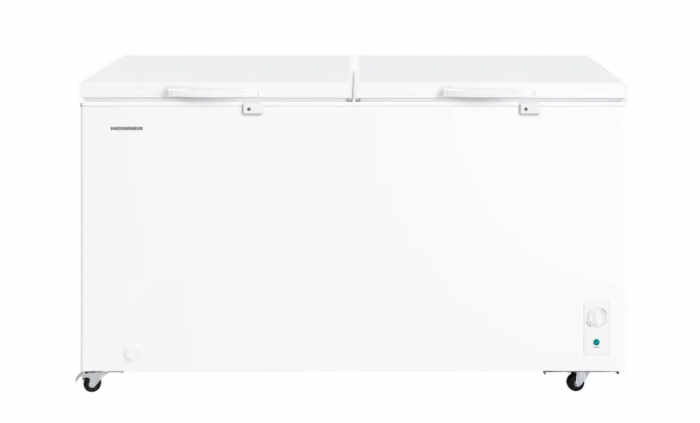 HEINNER HCF-M508INVCE++, 508 L, Clasa E, Inverter, Sistem convertibil, Control mecanic, Alb