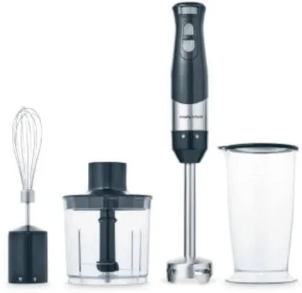 Morphy Richards Blender de mana Total Control MUC-HB64V, 600 W, 5 setari, Turbo (Albastru)