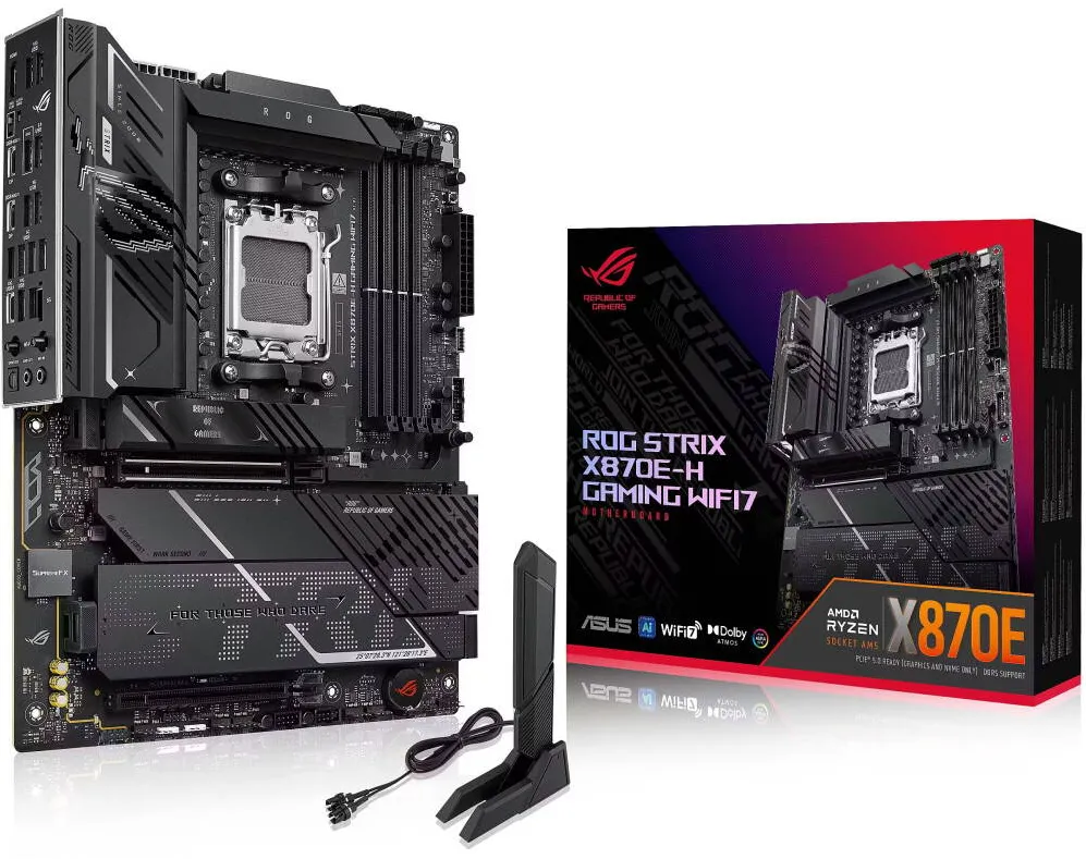 Placa de Baza Asus ROG STRIX X870E-H GAMING WIFI7 Black