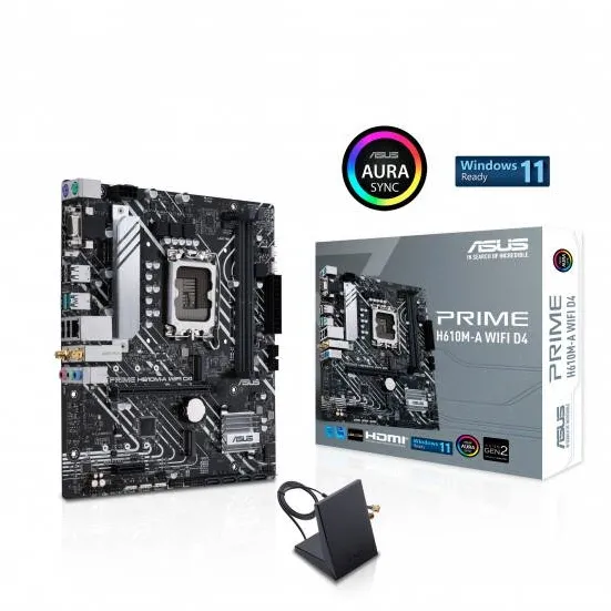 Placa de Baza Asus PRIME H610M-A WIFI D4