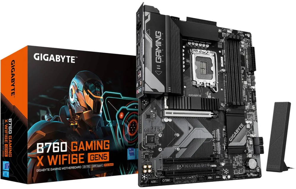 Placa de Baza GIGABYTE B760M GAMING X WIFI6E GEN5