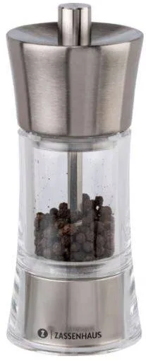 Zassenhaus Rasnita de piper "Aachen" Sticla acrilica/Inox 14 cm