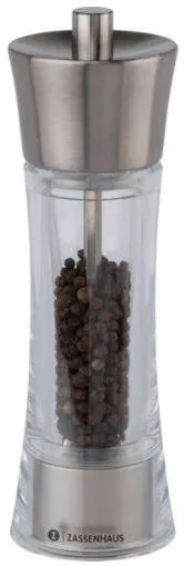 Zassenhaus Rasnita de piper "Aachen" Sticla acrilica/Inox 18 cm