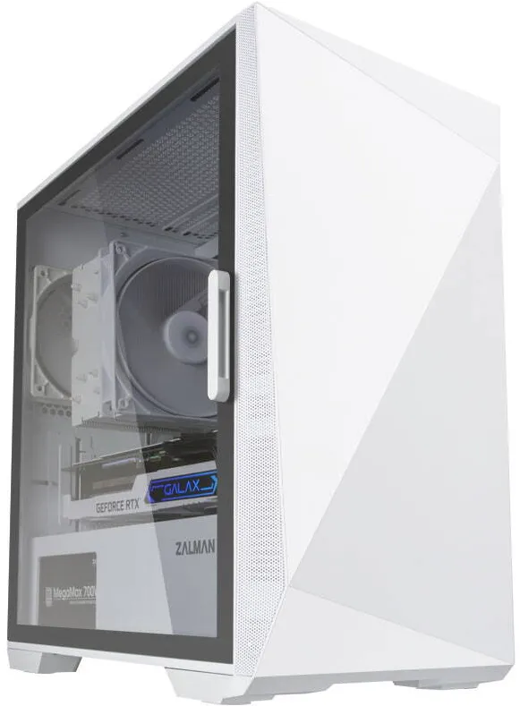 Carcasa PC Zalman Z1 Iceberg White ATX Mid Tower